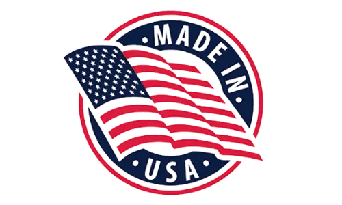 Sleep Lean Made in USA badge, guaranteeing product authenticity and quality.